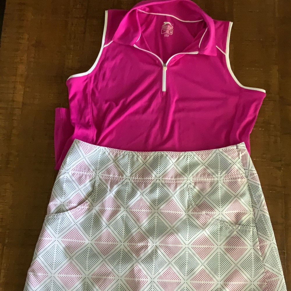 Annika cutter and Buck sz 8 skort Slazenger sz Medium top